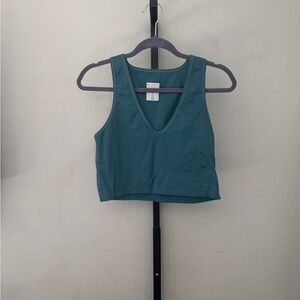 Athleta Teal longline Tank Top